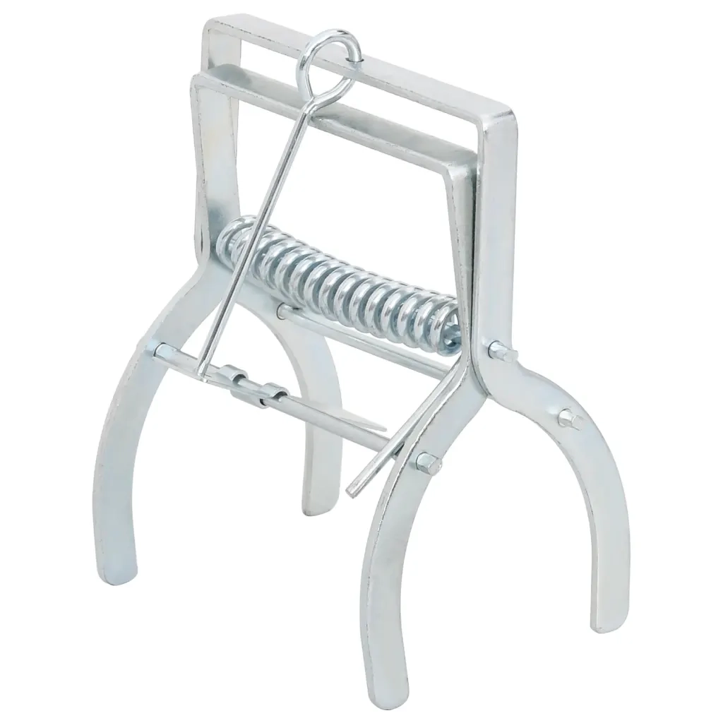 Trappole per Talpe 4 pz Argento Acciaio Zincato CFW2909574