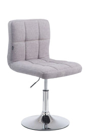 Sedia lounge Palma v2 in tessuto grigio
