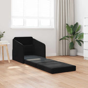 Divano letto Nero 65 x 80 x 83 cm Velluto 4106652