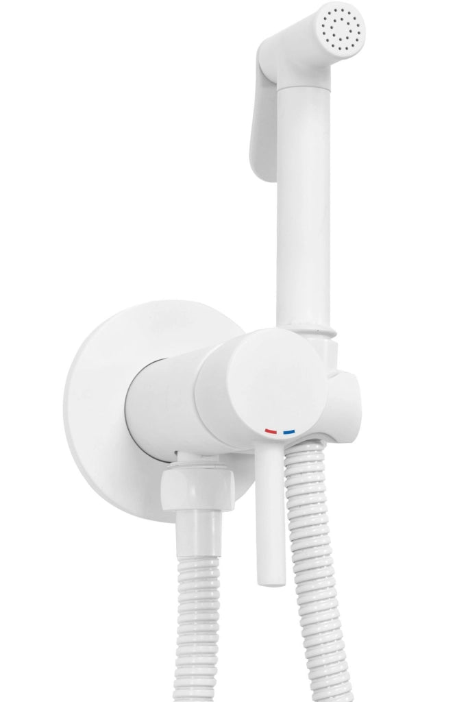 Rubinetto Bidet Rea Lungo Loop White