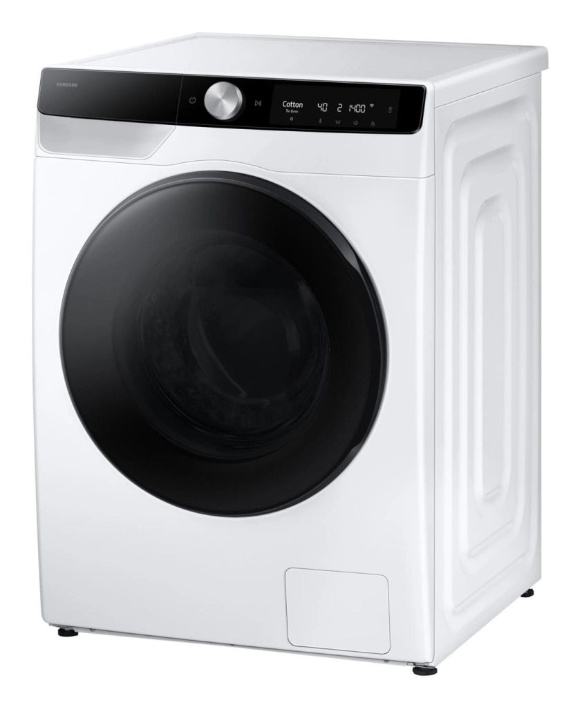 Samsung WD11DG6B85BKU3 Lavasciuga a carica frontale 11-6 kg 1400 rpm Classe a (lavaggio) - D (lavaggio + asciugatura) AI Control Ecodosatore Vapore Igienizzante Wi-Fi (85x60x60 cm) Bianco