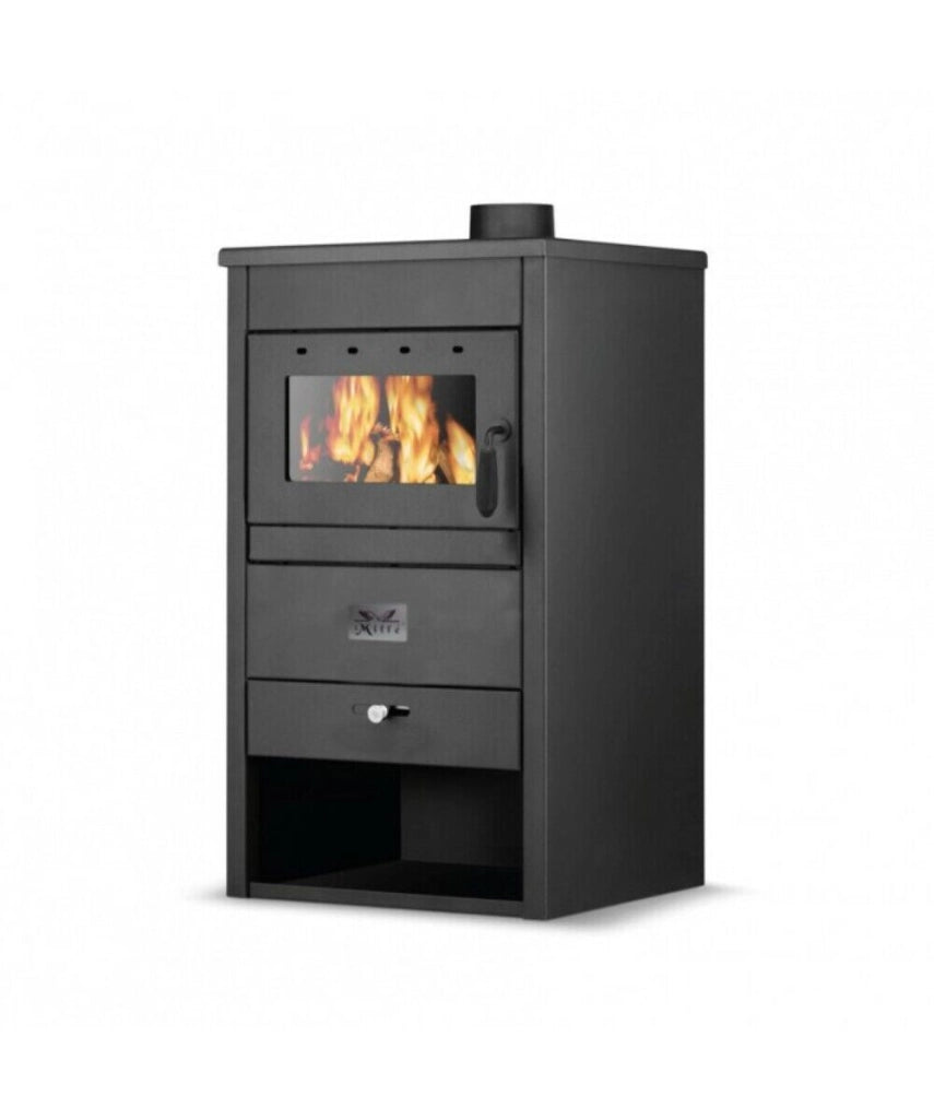 Stufa Legna Rea Kw18 - Cm 52X50X98H - Artigianferro