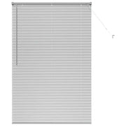 Tendaggi a Veneziana | Tenda a lamelle Argento 175 x 115 cm Alluminio