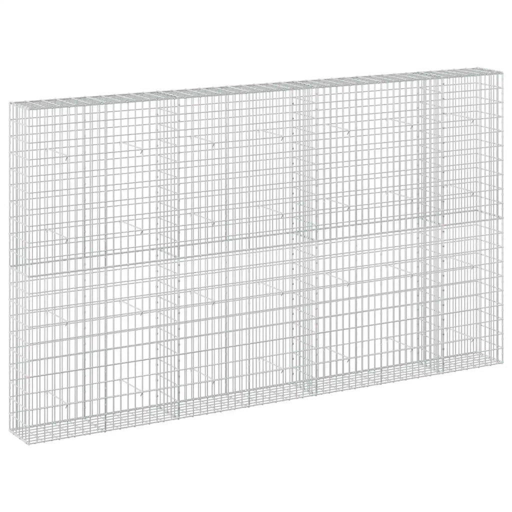 Gabione con Filo da 3,5 mm e Rete da 5x10 cm 350x30x200 cm 3462769