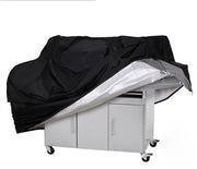 Asciugamano per barbecue dimensioni 145*61*117 cm, realizzato con tessuto Oxford impermeabile, resistente ai raggi UV e duraturo. Adatto per l'uso tutto l'anno e compatibile con barbecue a gas rettangolari.