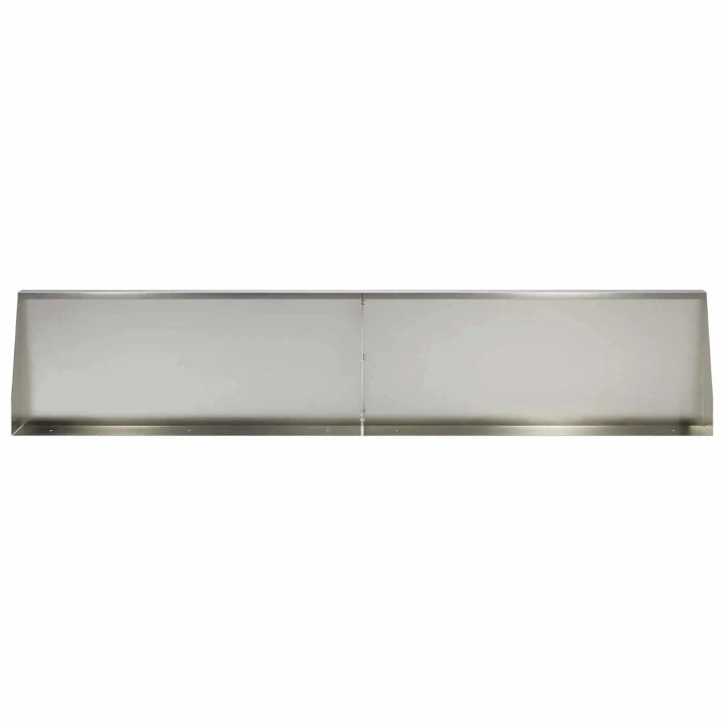 Muro di contenimento 2 pz 100 x 12 x 30 cm Acciaio Inox Argento 8015140