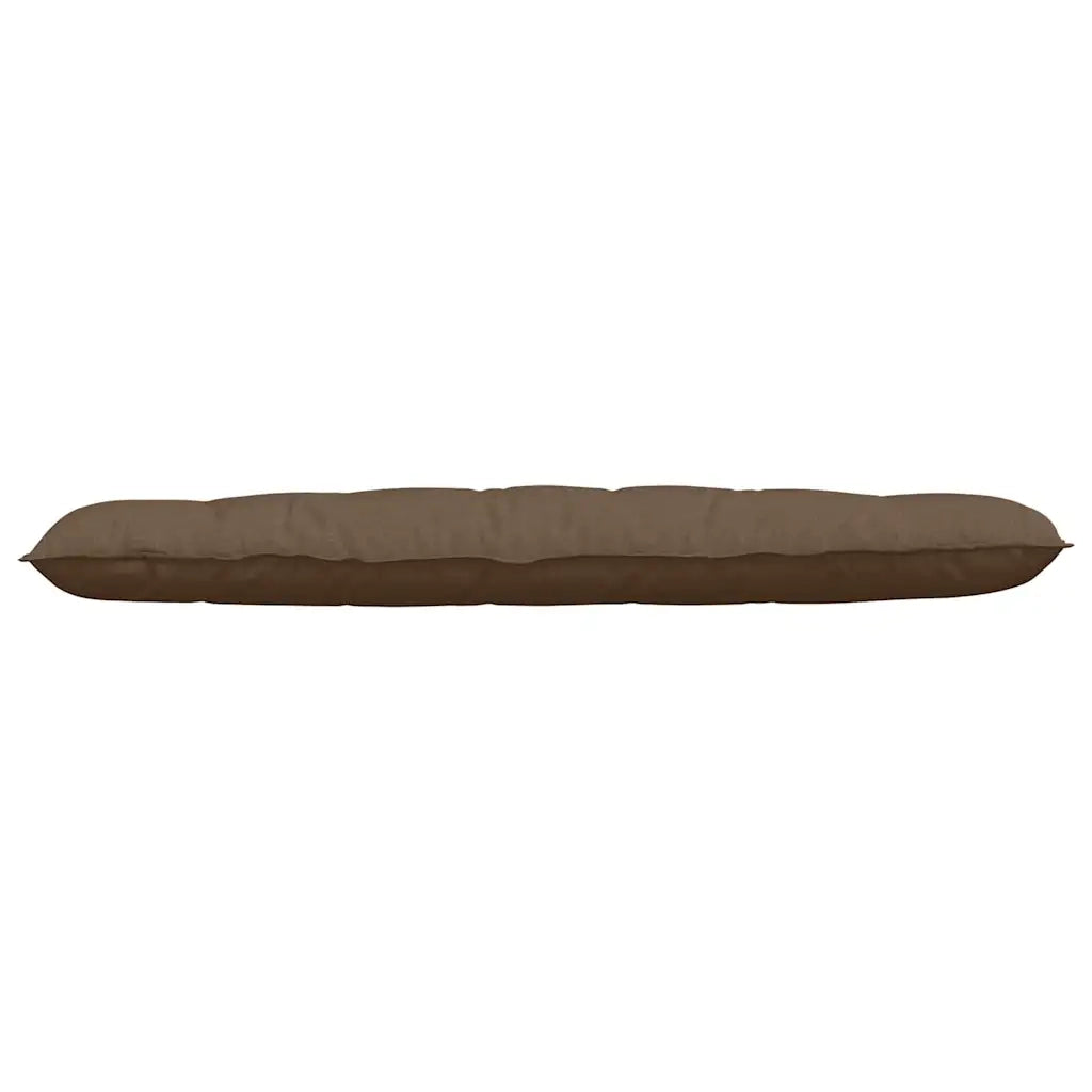 Cuscino per Schiena Marrone 180 x 19 x 50 cm Tessuto