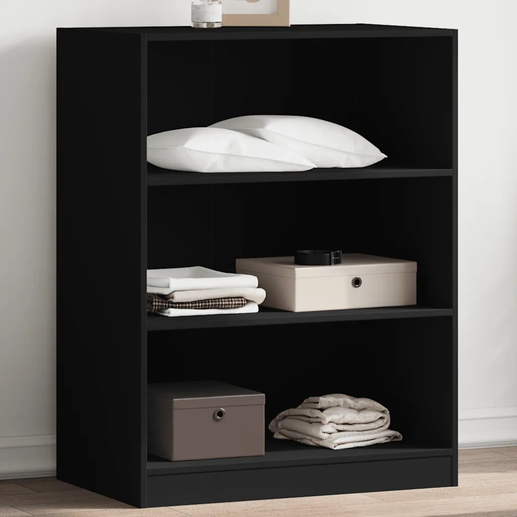 Armadio Nero 77x48x102 cm in Legno Multistrato CFW6071933