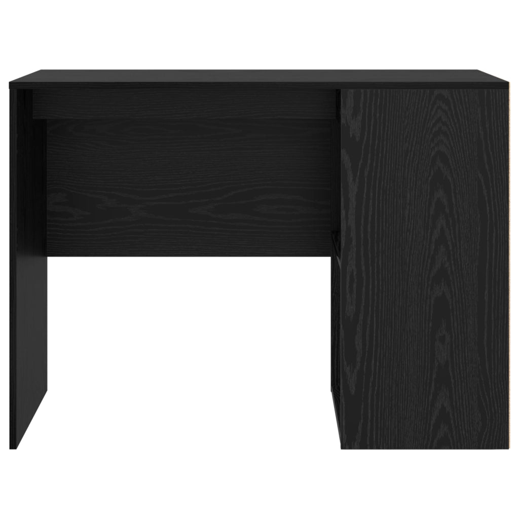 Scrivania Rovere nero Legno ingegnerizzato Compatta