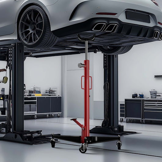 Sollevatore da fossa idraulico carichi fino a 500kg sollevamento da 110 a 195cm Jack di trasmissione