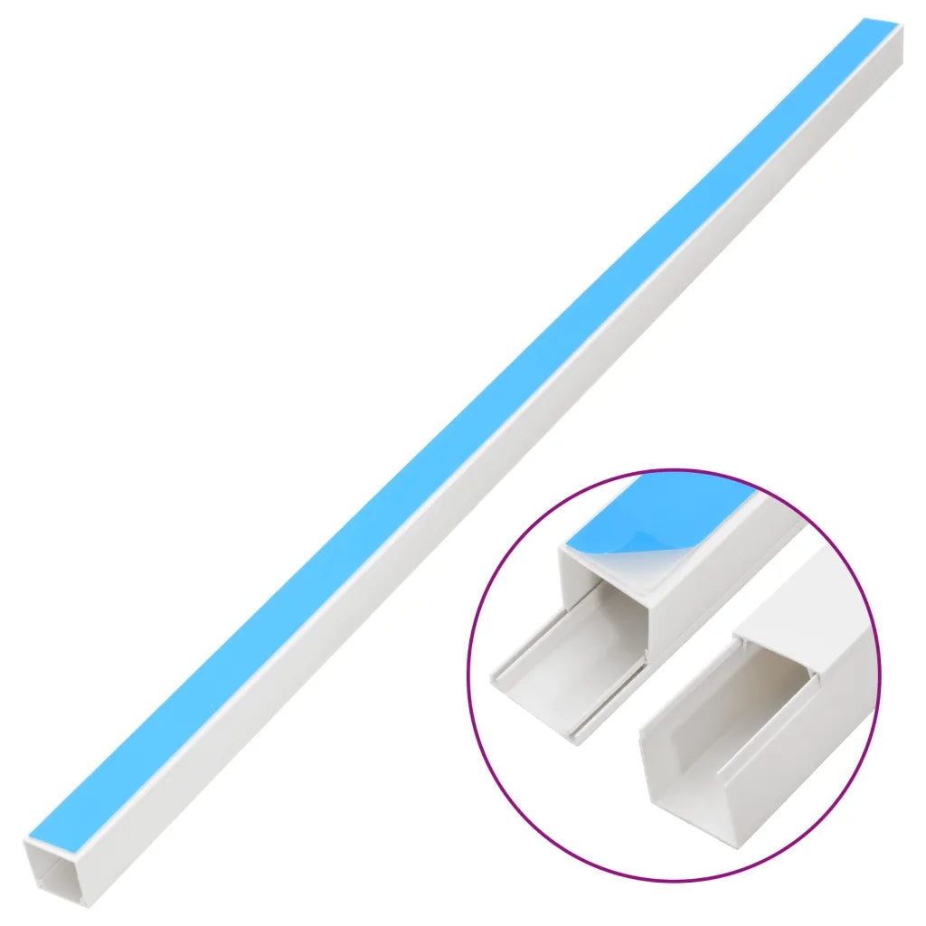 Canalina per Cavi Autoadesiva 33x33 mm 10 m in PVC CFW7462438