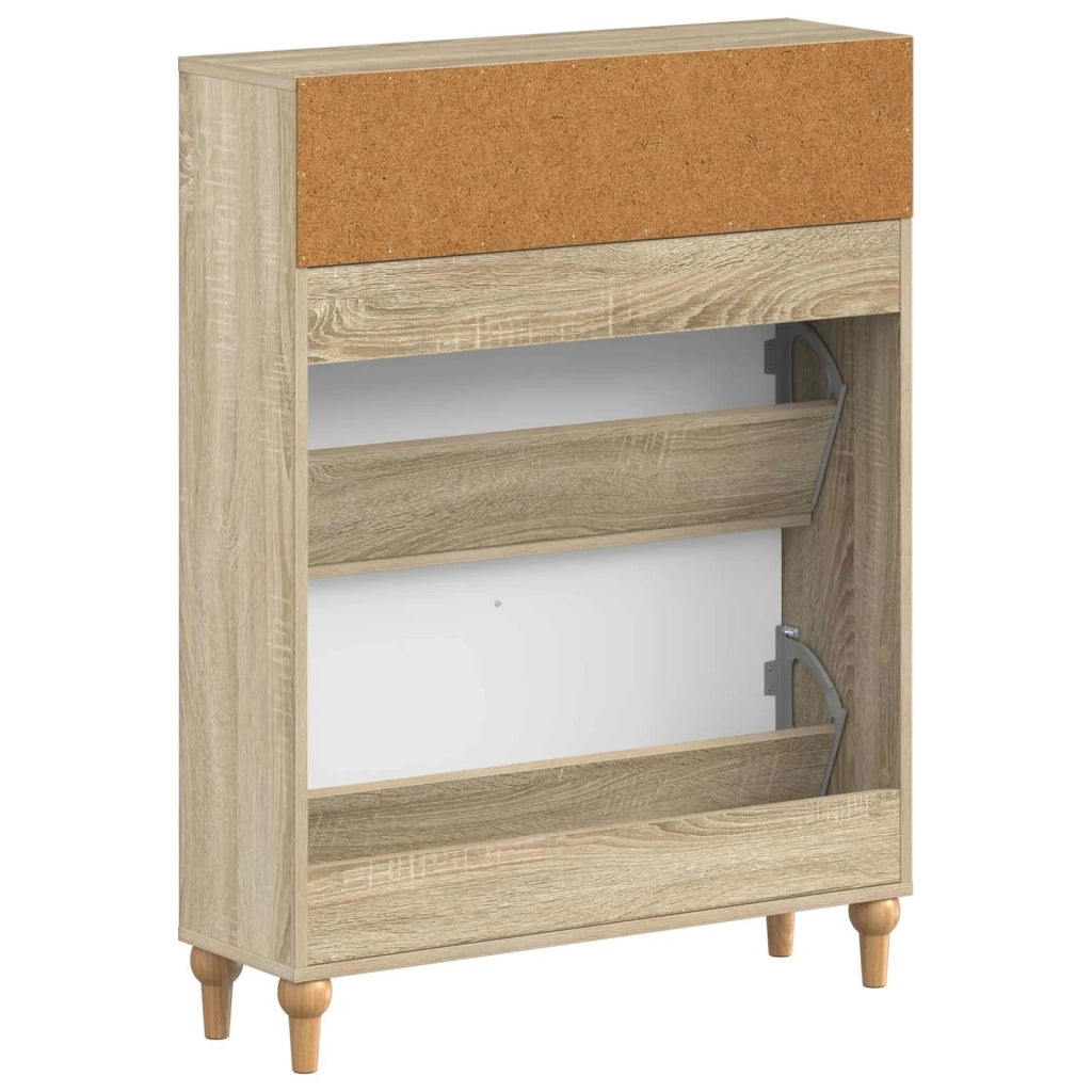 Mobile per scarpe ALKMAAR 78 x 24 x 103 cm Legno ingegnerizzato 896217
