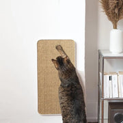 Scalone per gatti con telaio metallico e corda sisal sostituibile 60 x 30 cm bianco e antracite