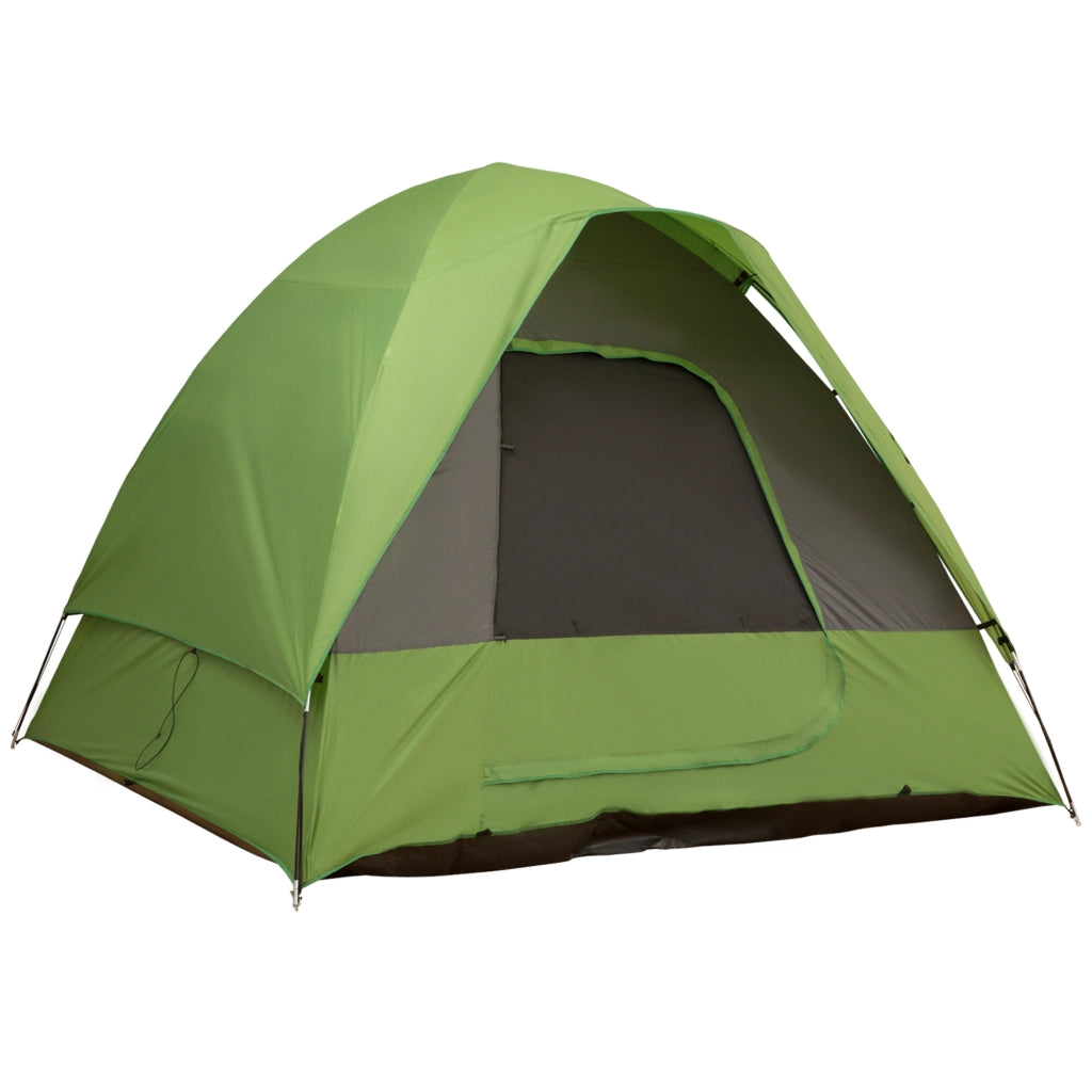 Tenda da campeggio Tenda auto per 4-5 persone; 300 x 300 x 230 cm; realizzata in vetroresina e poliestere; verde; ideale per avventure all'aperto