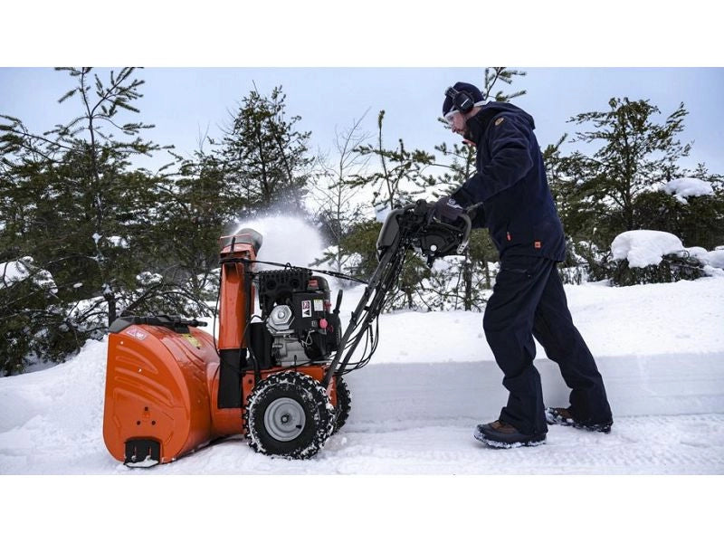 Spazzaneve professionale Husqvarna ST327 due stadi fresa 69cm motore 291cc 9,6Hp