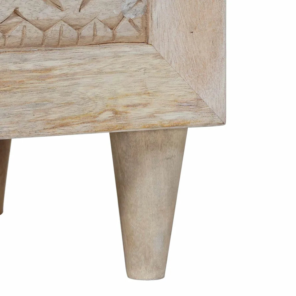 Unità TV con cassetto Bianco 100 x 33 x 46 cm Legno multistrato 4018134