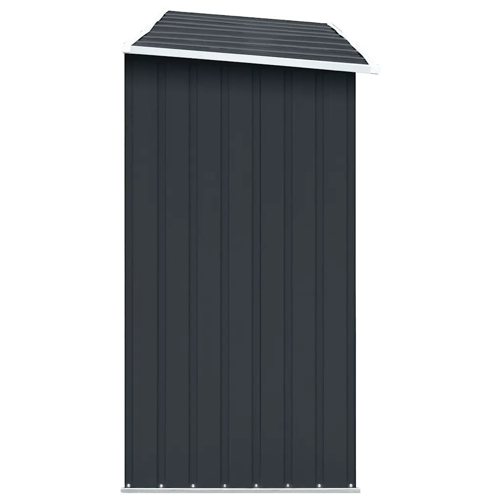 Capannone da Giardino in Acciaio Zincato 330x84x152cm Antracite CFW5208957