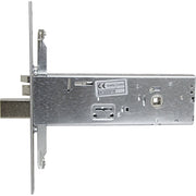 SERRATURA METALLO INFILARE ELETTRICA 96391 ISEO  B.Q ZINC F.MM 22 DM M4 TRIP+SCR+Q8 H.MM 64 E.MM 90