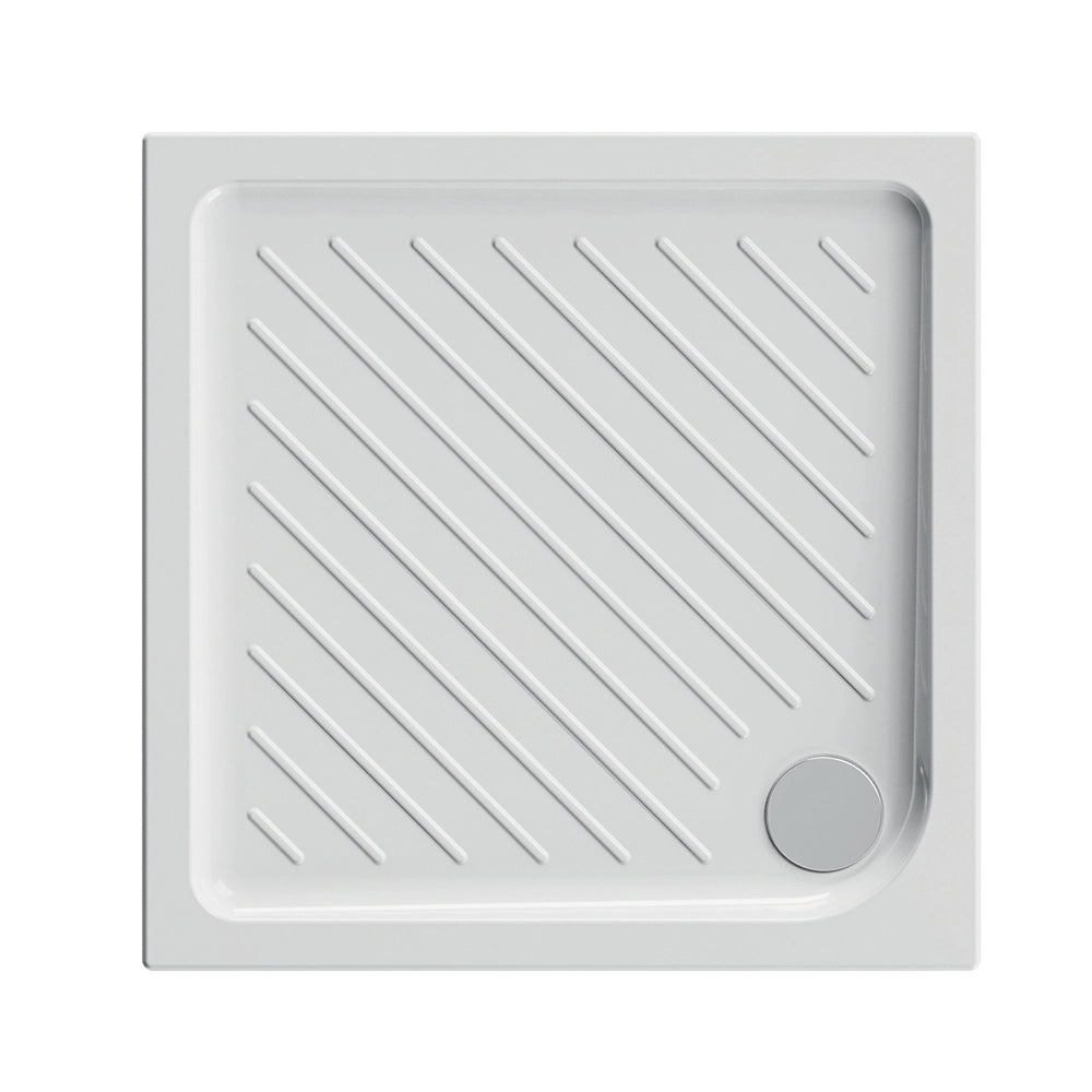 Piatto doccia 72x72 quadrato in ceramica bianco Dolomite Gemma