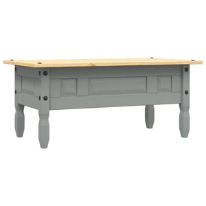 Tavolino Caffé Pino Messicano Corona Range Grigio 100x55x44 cm 282625