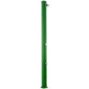 Doccia solare da giardino JOLLY S 25 LITRI in alluminio, con lavapiedi - Doccia Solare Da Giardino Jolly S 25 Litri In Alluminio, Con Lavapiedi Colore Verde