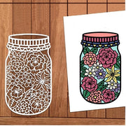 Snijsmallen Metallici Argentati - Stansmallen per Carte - Decorative Embossing - 97 x 57 mm - 1 pezzo/set - Stampi