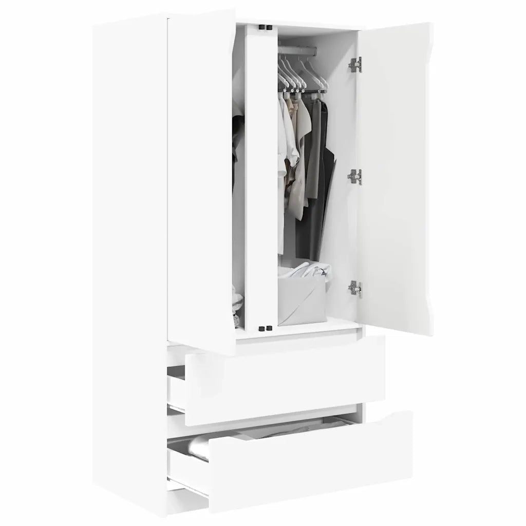 Guardaroba Bianco 79,5 x 49 x 156 cm Legno ingegnerizzato 3406245