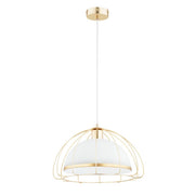 Lampada a sospensione Nersy moderna oro Ø40 E27