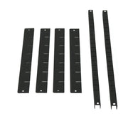 Divisori per cassetti, set nero, per carrelli da officina