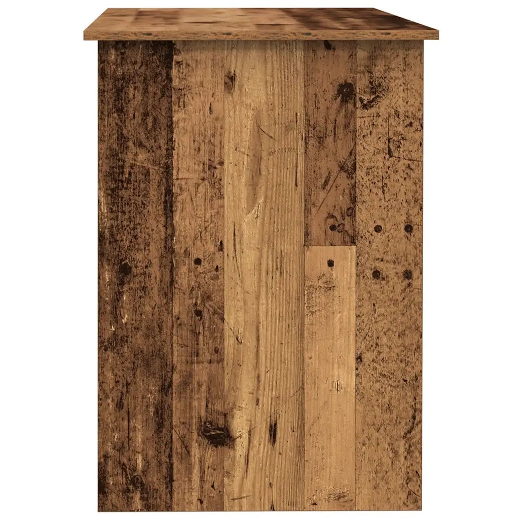 Scrivania | Tavolo da Ufficio Legno Antico 100x55x75 cm in Legno Multistrato
