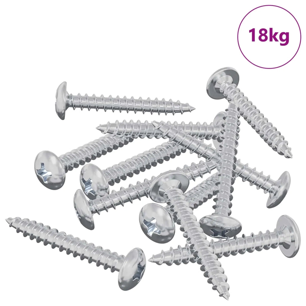Viti in Legno 8451 pz Argento Acciaio CFW5337306