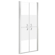 Porta doccia per bagno WC cabina doccia interno casa ESG 101x190 cm semi-satinato 02_0001997