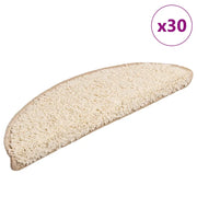 Tappetini per Scale 30 pz Crema 56x17x3 cm