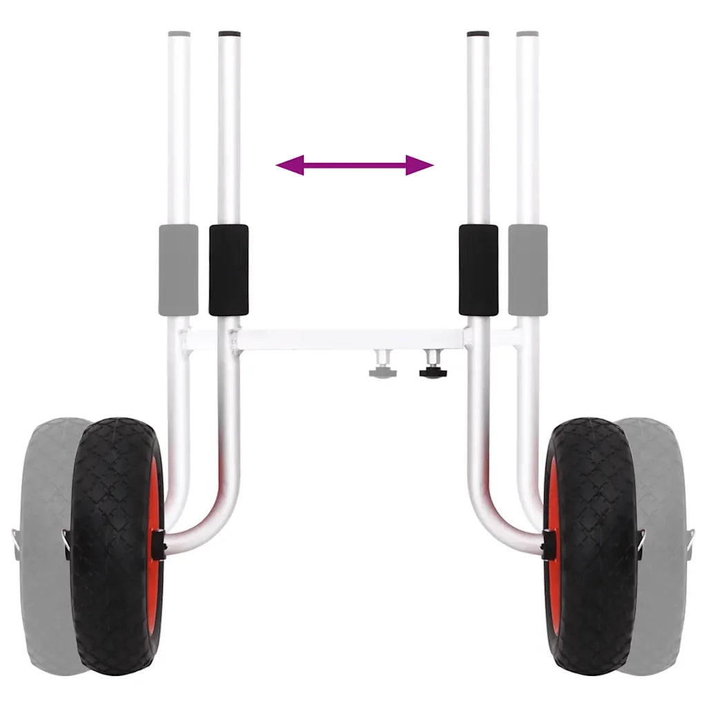 Carrello per Kayak 90 kg in Alluminio 94878