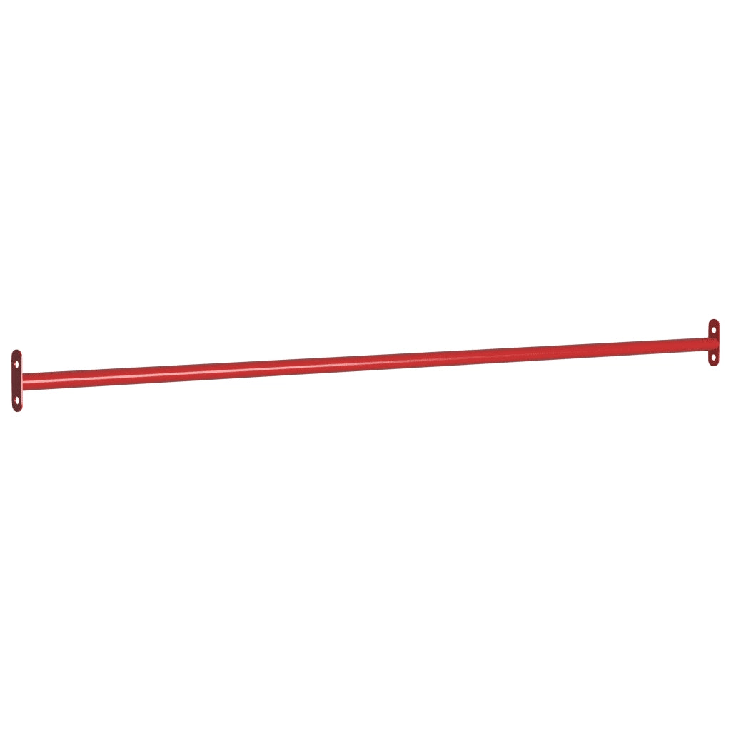 Sbarre da Gioco 2 pz 125 cm in Acciaio Rosso CFW1235255