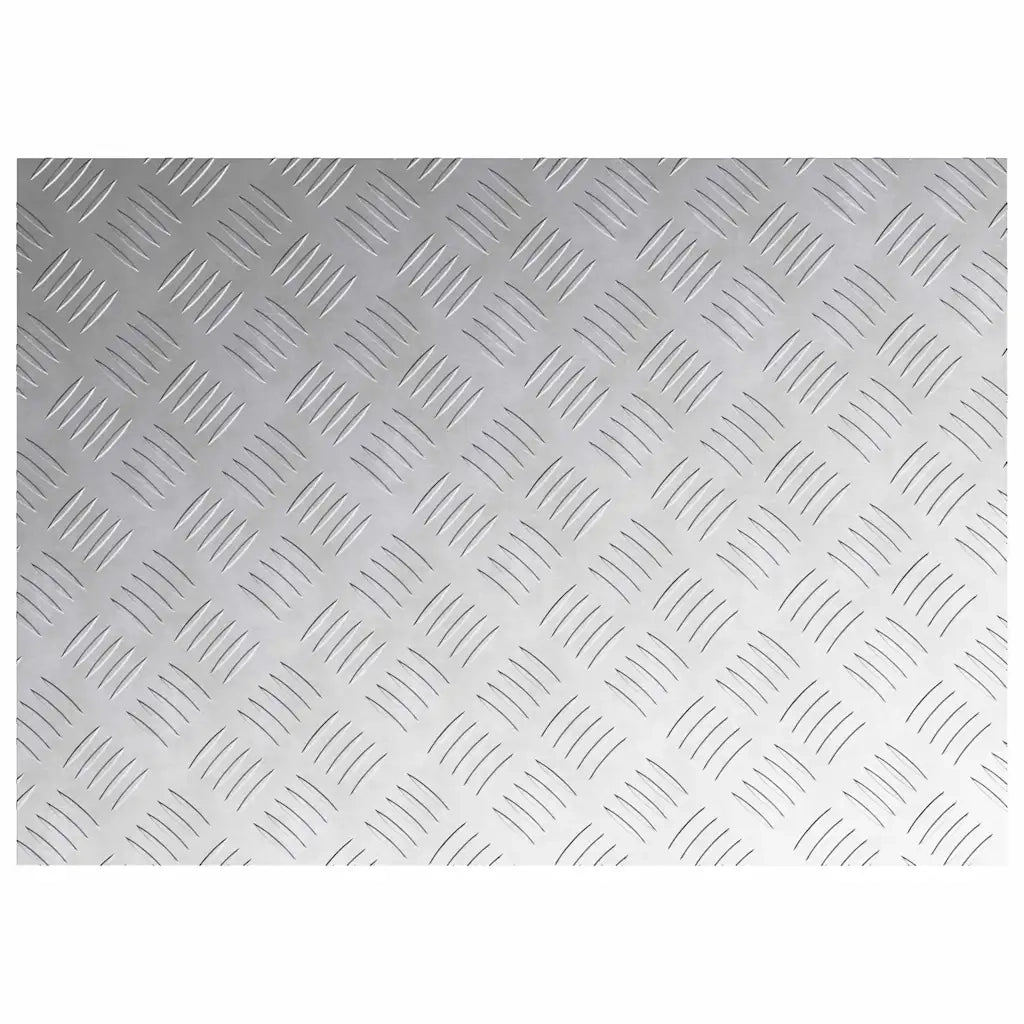 Gradini per Scale 2 pcs Argento 70 x 50 cm Alluminio 4104353