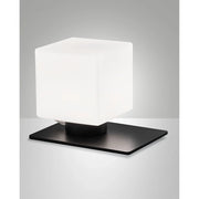 Lampada Da Tavolo Nero G9 Fabas Collezione ZARA Design Elegante Con Dimmerazione