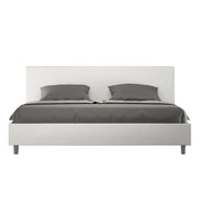 Letto Matrimoniale 160x200 cm con Rete Adele Bianco