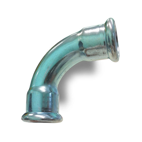 curva pressare femmina  90  ZINCATO press fitting  35 profilo M
