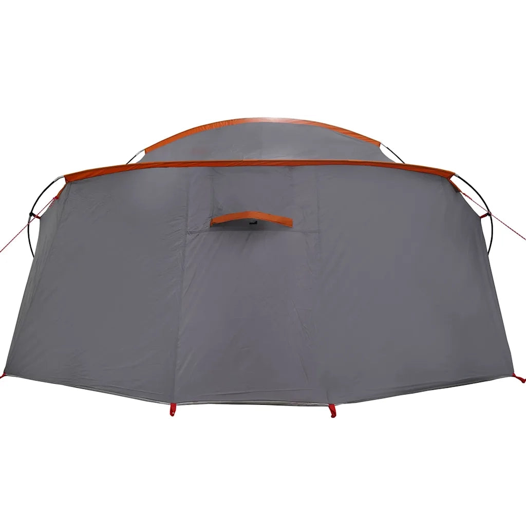 Tenda tunnel per 4 persone 4 persona Grigio e arancione 42004055