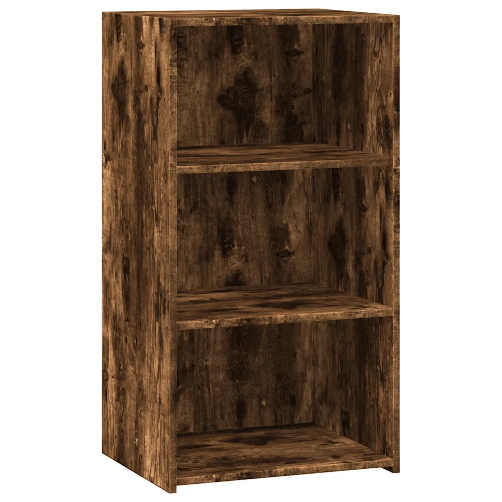 vidaXL Credenza Rovere Fumo 50x41x93 cm in Legno Multistrato