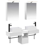Set di Armadi da Bagno 5 pcs Bianco 50 x 14,5 x 70 cm 3406311