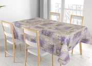 Tovaglia Cucina Copritavolo In 100% Cotone Made Italy Disegno M'ama RP - 140x140 - Mama