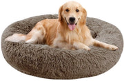 Letto per cani per piccoli, medi e grandi cani, 70cm lavabile, casa per animali domestici rotonda accogliente morbida per cuccioli e gatti con fondo antiscivolo