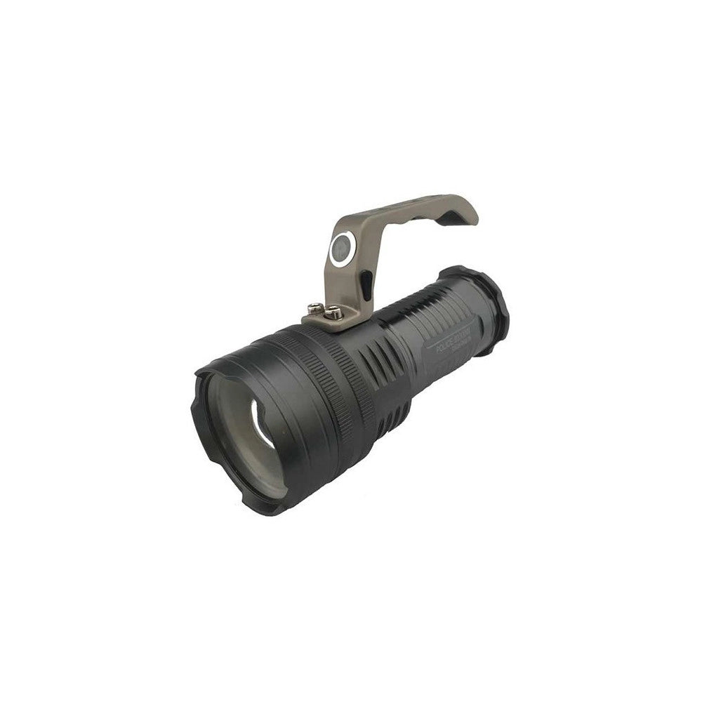 Trade Shop - Torcia Led Cree T6 Zoom 800 Lumen Impermeabile Ricaricabile 3 Funzioni T808-t6 -
