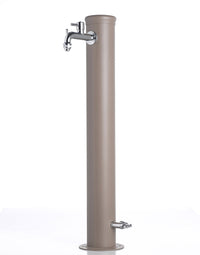 Fontana da Giardino con Doppio Rubinetto Belfer 42/ARR Tortora