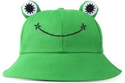 Cappello da sole opportuno per donne - Design rana - Pieghevole - Protezione solare - Leggero - Ideale per attività all'aperto