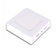 Trade Shop - Pannello Plafoniera Led 6w Quadrato Pvc Luce Bianco Caldo Freddo Naturale P120 - -bianco Freddo      -