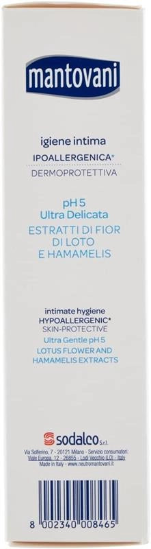 MANTOVANI DETERGENTE IGIENE INTIMA FIOR DI LOTO 250ML