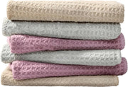 Set di 6 microveli multifunzionali, asciugamani da cucina, asciugamani per auto, asciugamani per finestra, asciugamani per vaschetta, dimensioni 30 x 30 cm